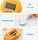Electronic Digital Hanging Scale 50KG – Portable Stainless Steel Hook Luggage Scale with LCD Display