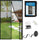 Magic Mesh Magnetic Screen Door – 20×80 Inch Self-Closing Mosquito Net Curtain (2 Pieces) with Box