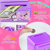 Kids Money Bank with Small Key – Cute Coin Saving Box & Cash Piggy Bank for Children