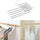 5-in-1 Rotating Foldable Stainless Steel Clothes Hanger – Space Saving Wardrobe Organizer (Box Packed, Original China A Quality)