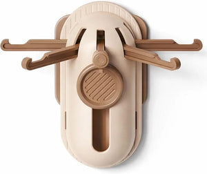Space Saving 5-Claw Retractable Wall Hook – Drill-Free Adhesive Kitchen Utensil & Home Storage Hanger