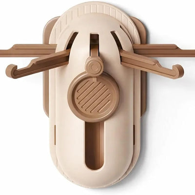 Space Saving 5-Claw Retractable Wall Hook – Drill-Free Adhesive Kitchen Utensil & Home Storage Hanger