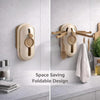 Space Saving 5-Claw Retractable Wall Hook – Drill-Free Adhesive Kitchen Utensil & Home Storage Hanger
