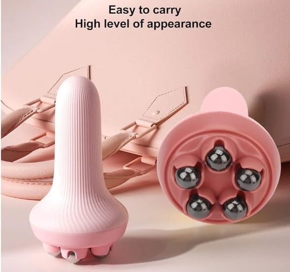 Handheld Massage Ball Roller – Muscle Massager for Back, Neck, Shoulders, Legs, Feet & Joint Relief