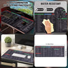 Shortcut Mouse Pad – Keyboard Shortcut Desk Mat for Windows, Office, Study & Gaming