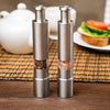 Stainless Steel One-Hand Salt & Pepper Grinder – Masala Hammer Spice Grinder for Black Pepper, Salt & Seasonings