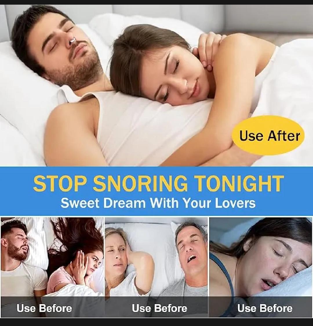 Anti-Snore Magnetic Nose Clip – Comfortable Sleep & Breathing Support
