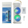 Rechargeable Double Cooling Mist Fan – Jumbo Size Portable USB Cooling Fan with Water Mist Spray (A Quality)